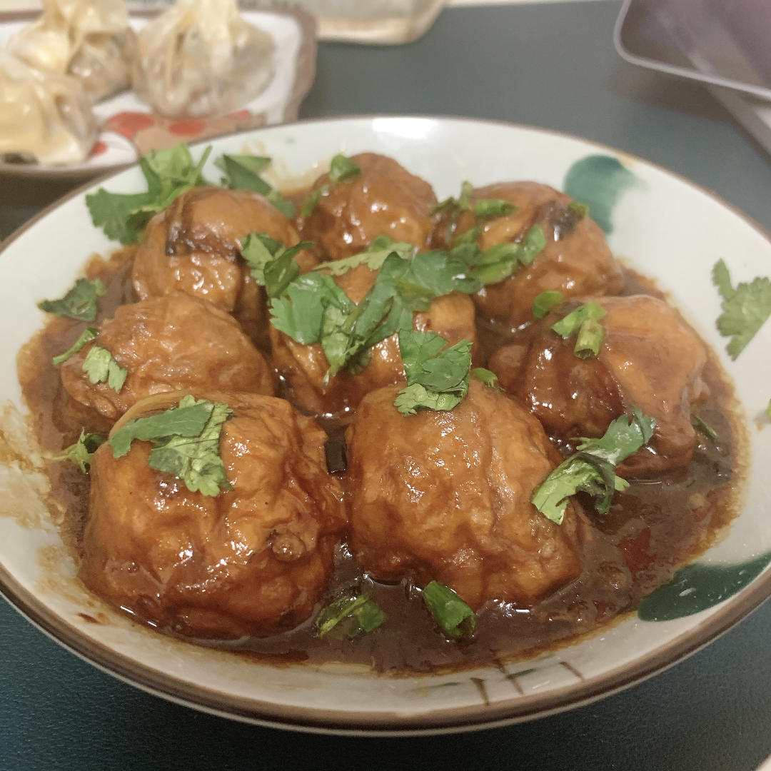 【上海本帮菜】油面筋塞肉（汤汁超下饭）