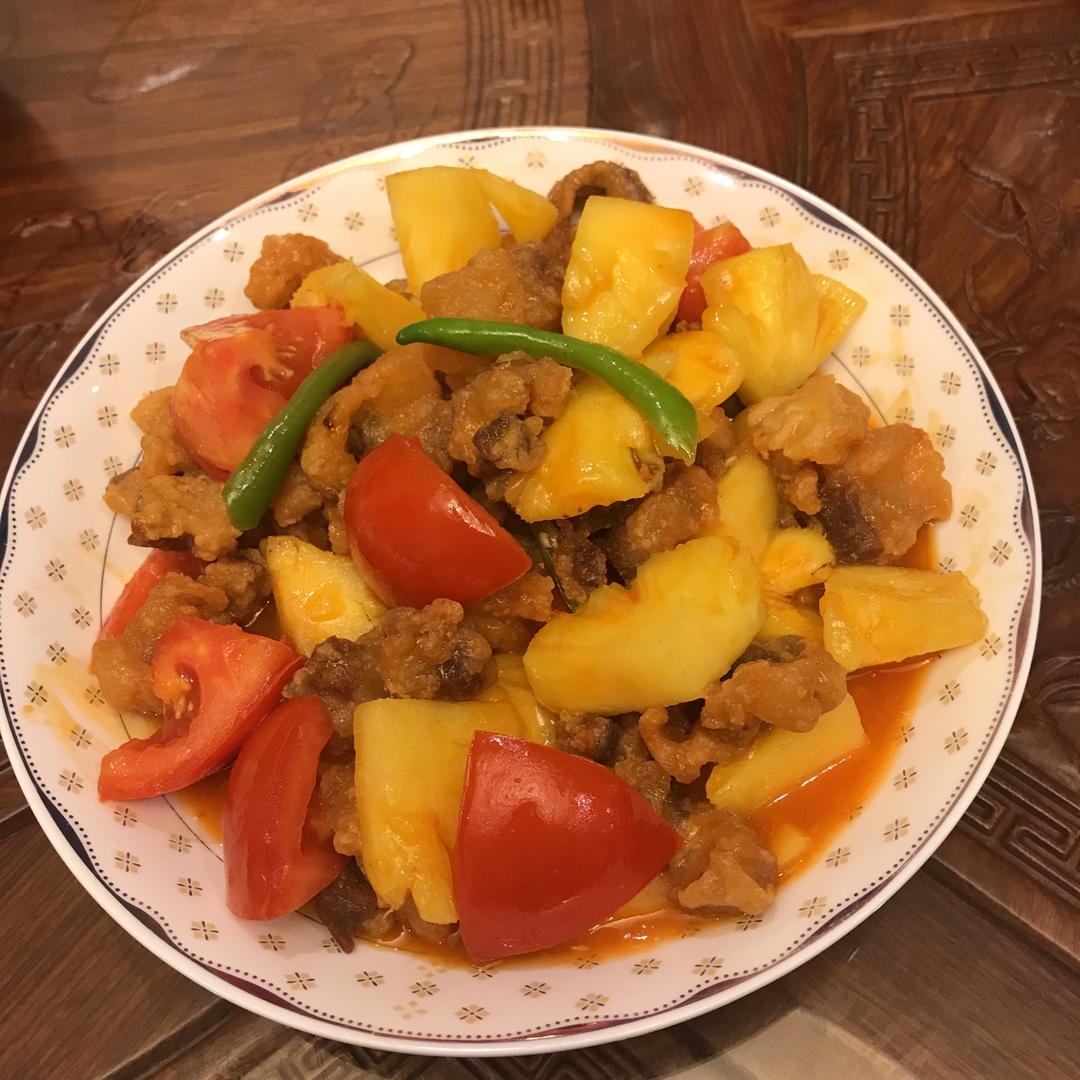 菠萝咕噜肉