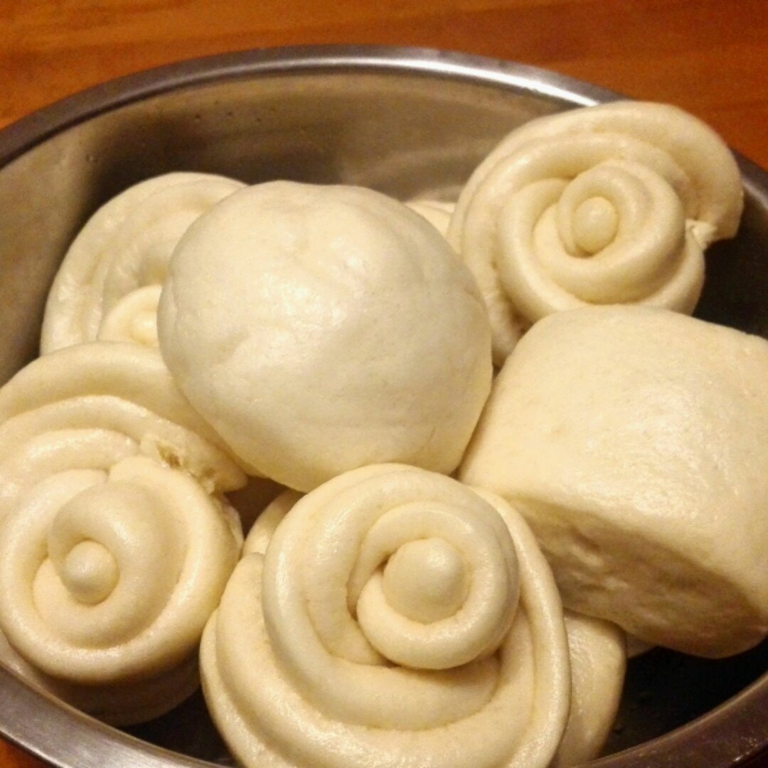 面包机版超松软牛奶馒头