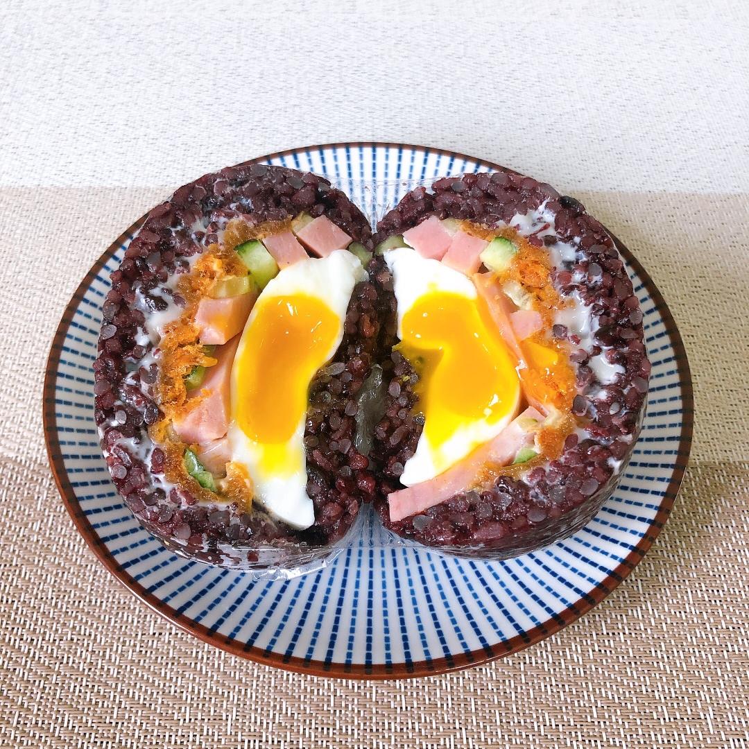 好吃🉐️感动😹的【紫米饭团】，看图秒会❗️