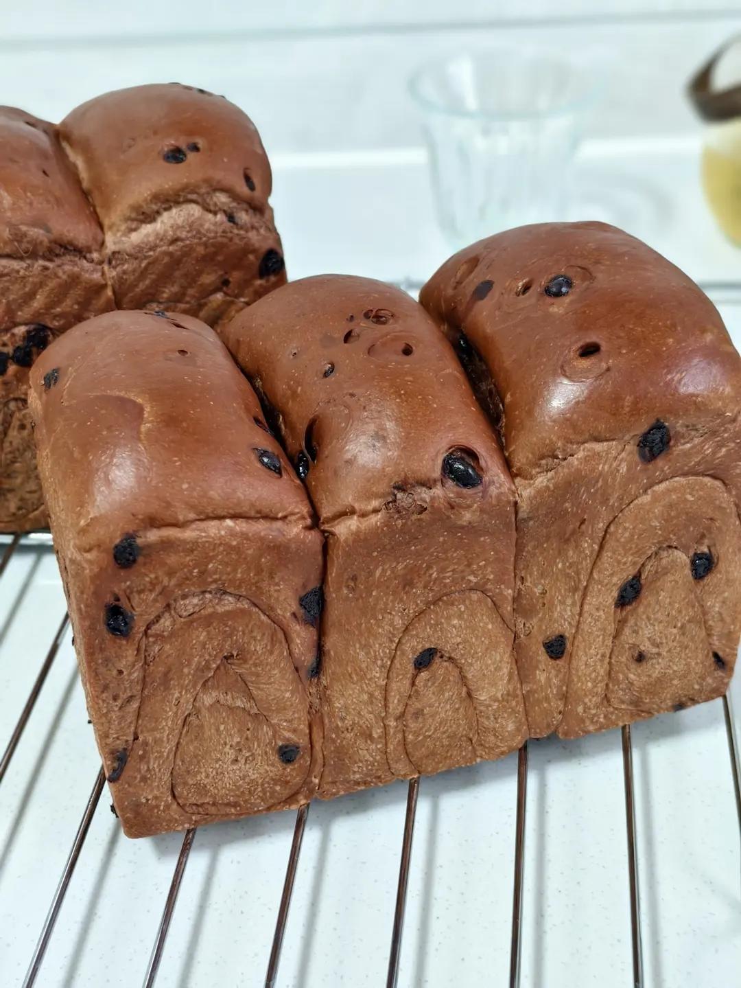 超浓郁巧克力淡奶油吐司｜无人能抵挡的美味