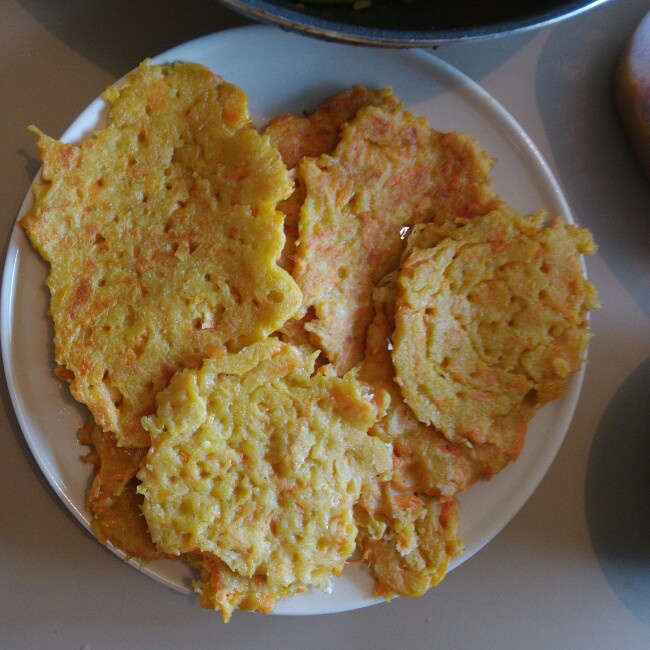 胡萝卜土豆饼