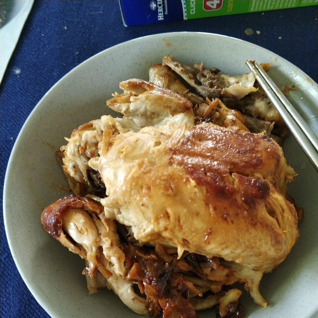 电饭煲焗鸡（零失败）