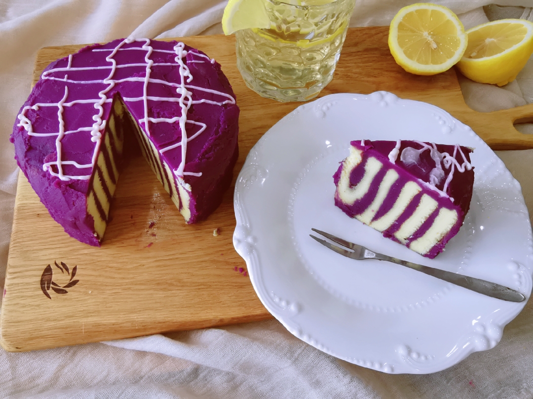 紫薯泥（抹面）蛋糕