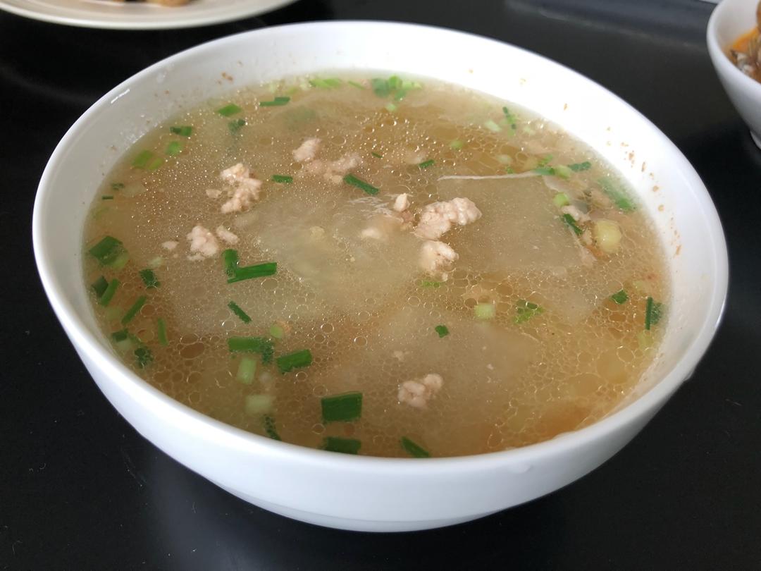 妈妈牌：肉末冬瓜汤