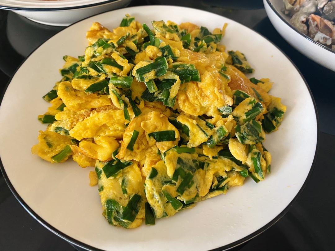 快手韭菜炒鸡蛋
