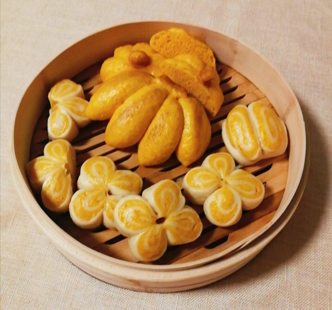 Q弹心形南瓜馒头