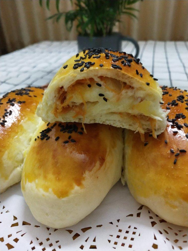 肉松沙拉酱面包（65度汤种）