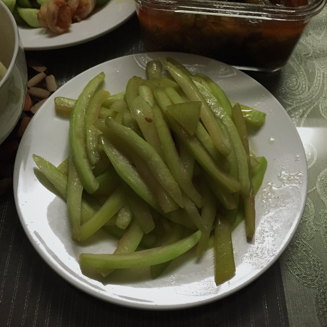 清炒西瓜皮