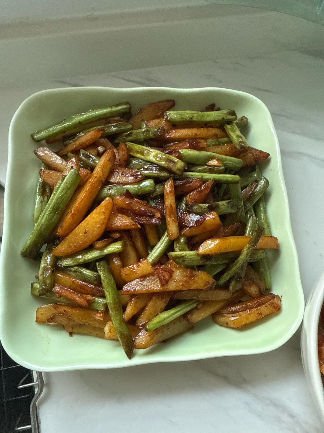 土豆烧豆角