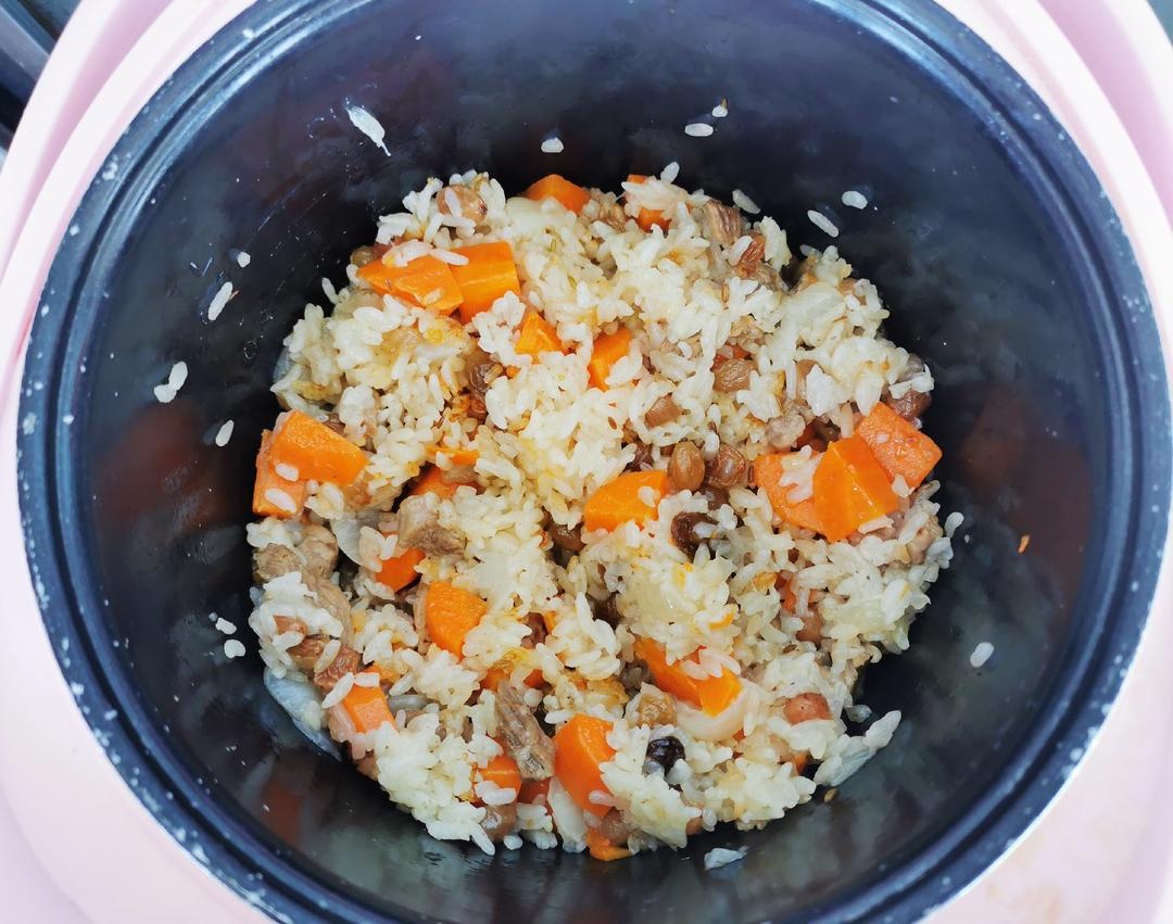 手抓羊肉饭