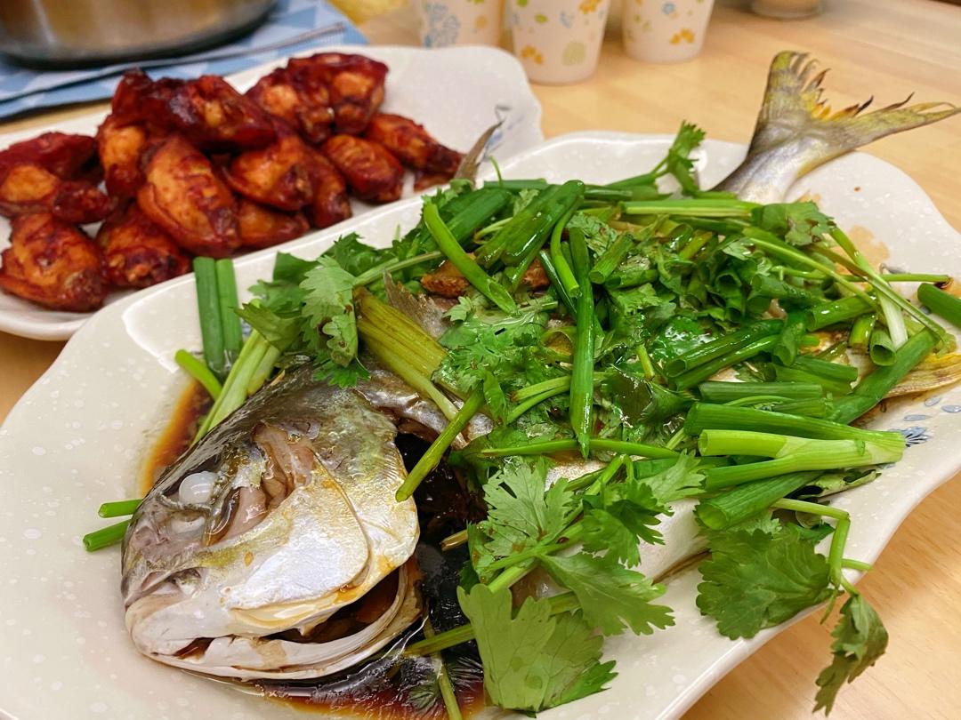 清蒸鲳鱼