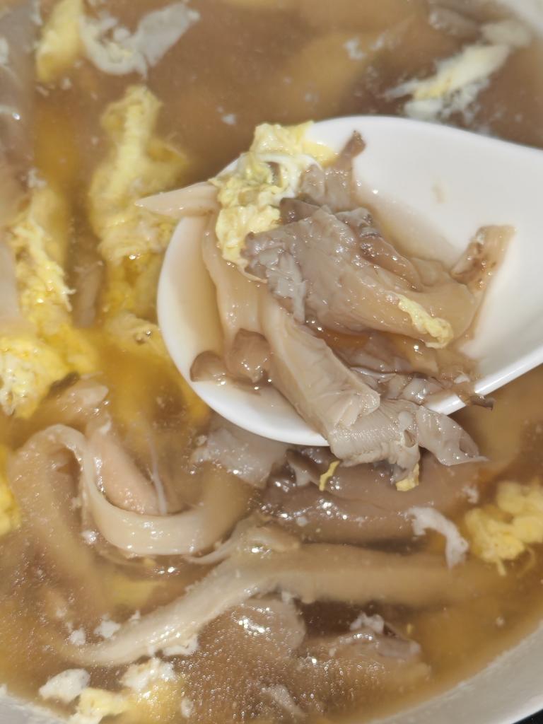 平菇鸡蛋汤