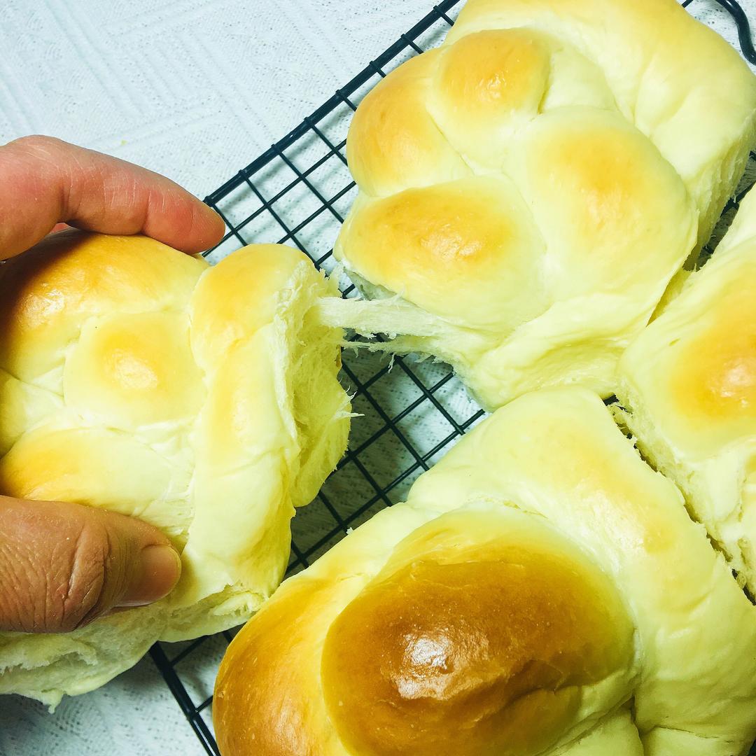 纯奶手撕吐司的做法 步骤1