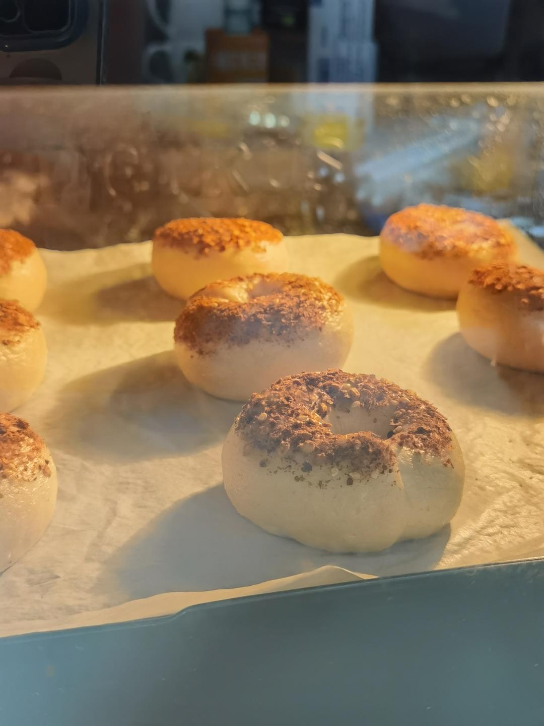 麻辣香肠贝果