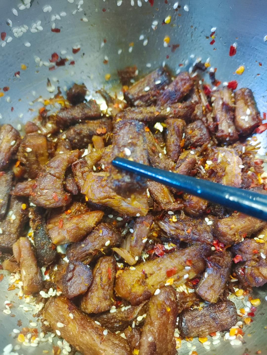 手撕牛肉（好吃到没朋友哦）