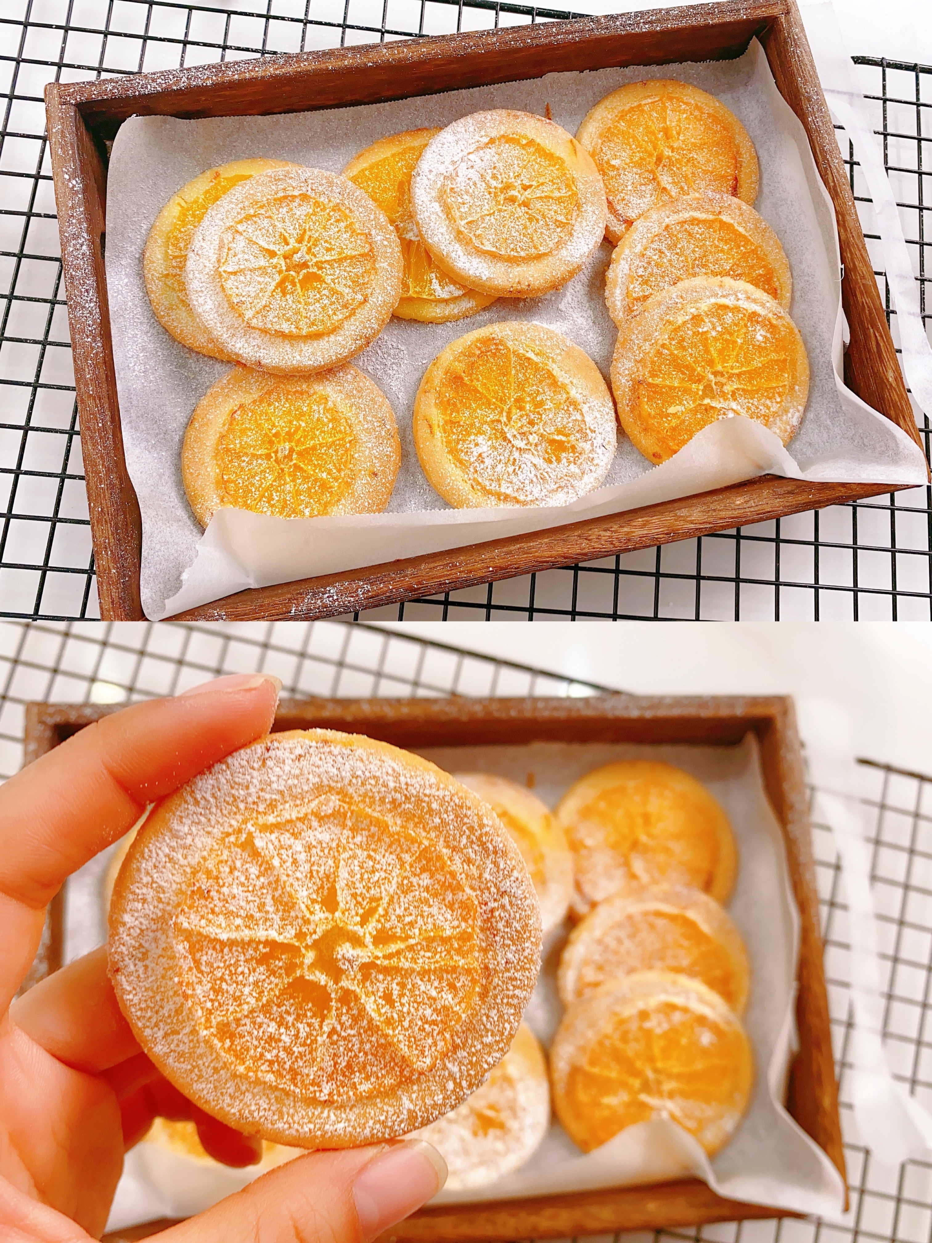 酥脆掉渣的香橙曲奇的做法