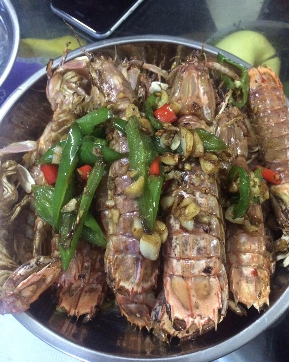 椒盐皮皮虾