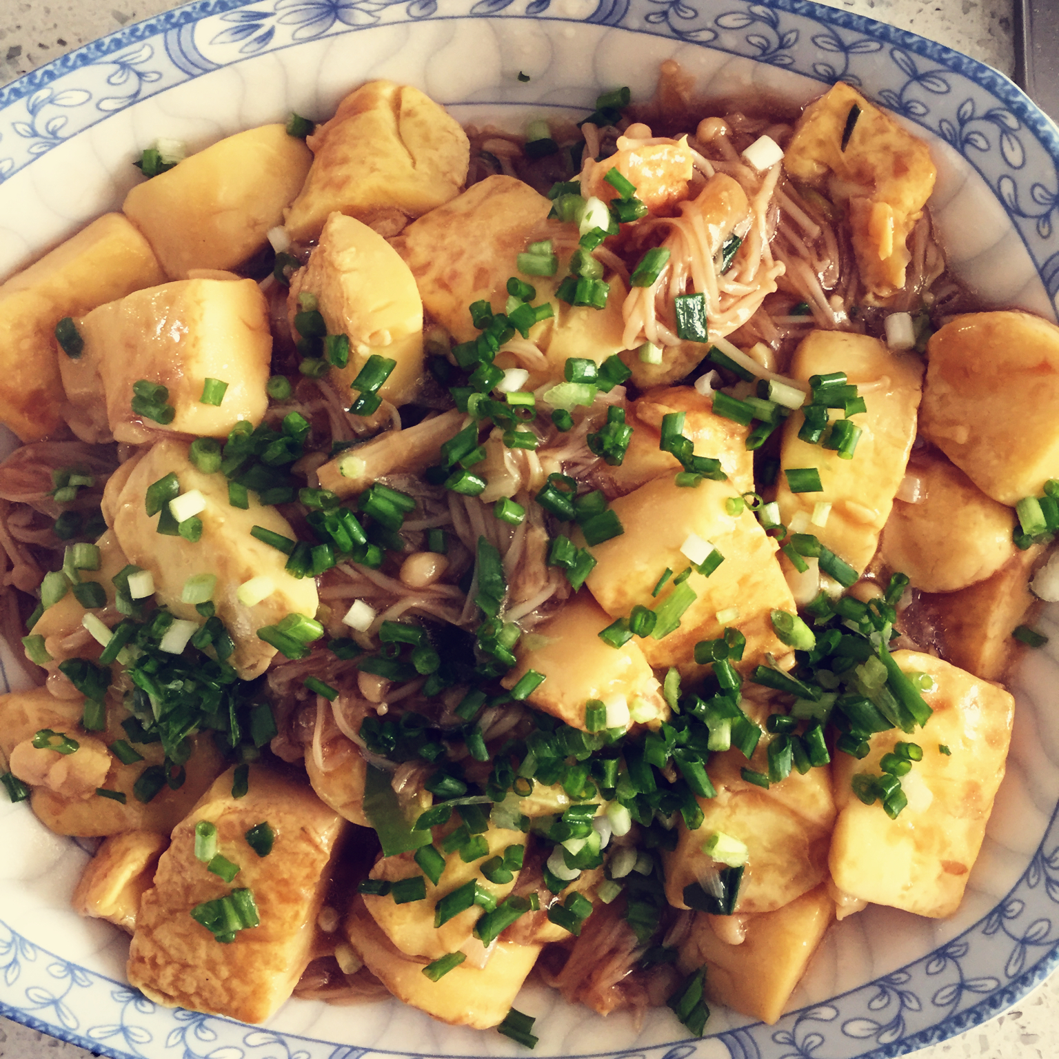超级下饭菜--金针菇日本豆腐
