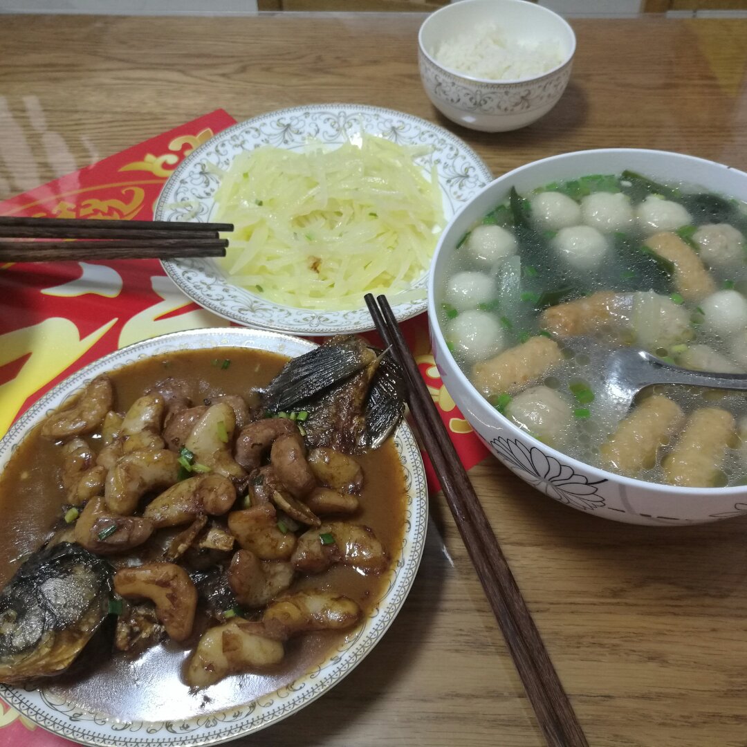 冬瓜海带丸子汤