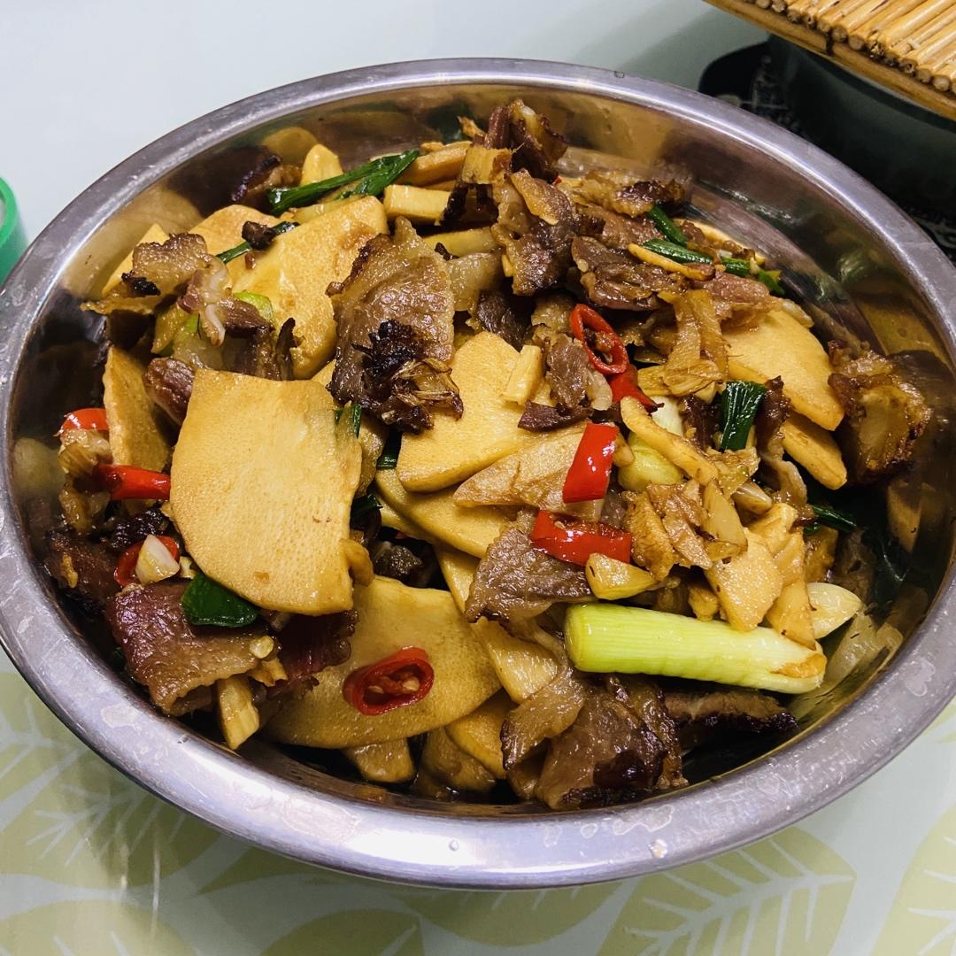 春笋炒腊肉