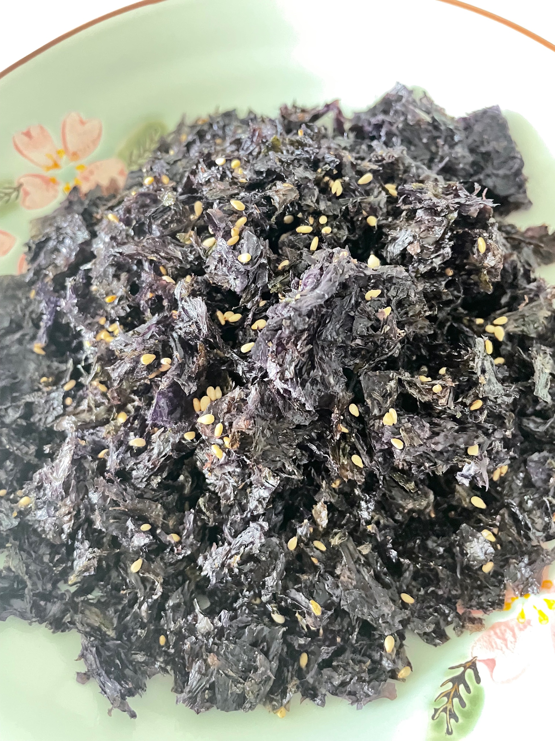炒紫菜秒变海苔的做法