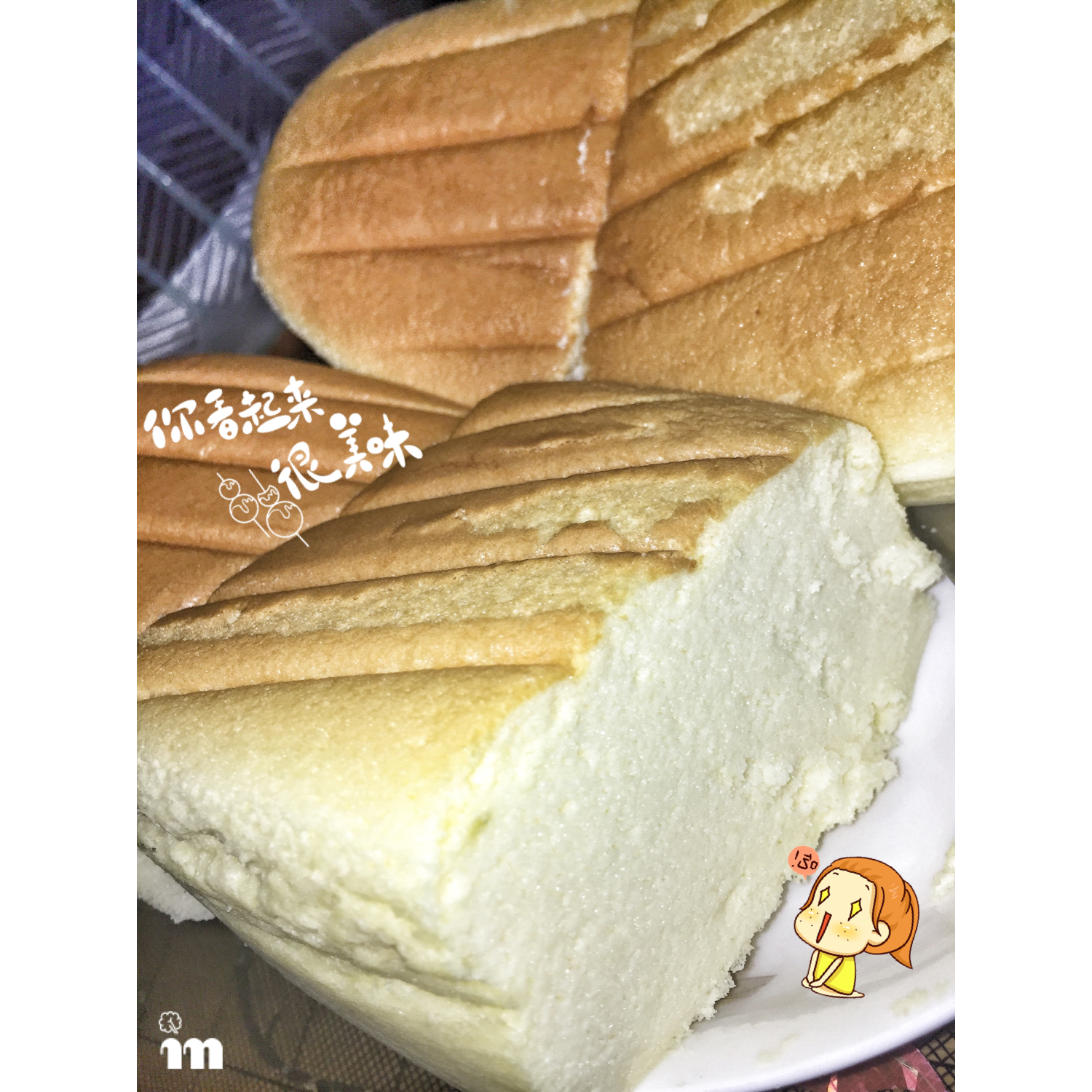 轻乳酪芝士蛋糕6寸#皮黑森林#