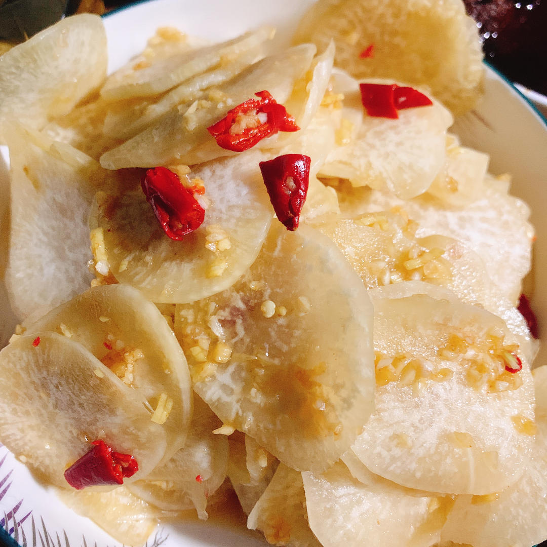 不苦的酸甜萝卜片（超简单零基础）