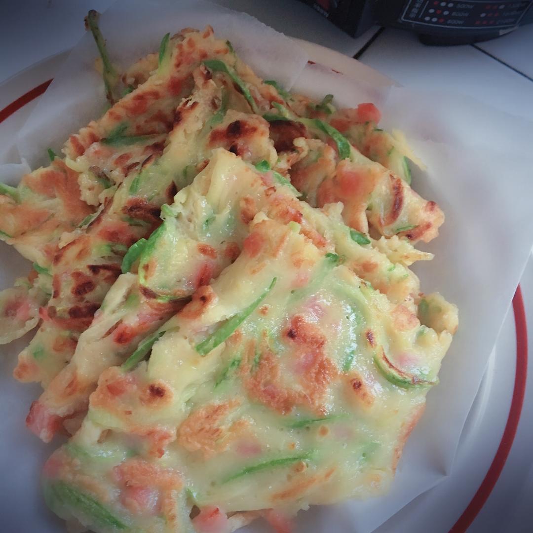 西葫芦鸡蛋饼