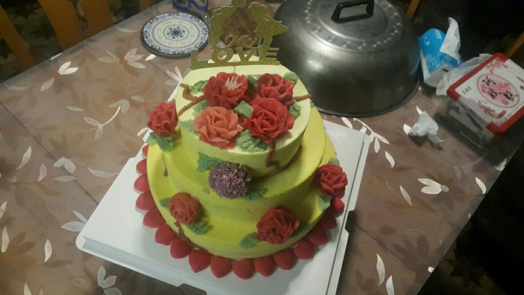 韩式裱花蛋糕By 好好Haohao