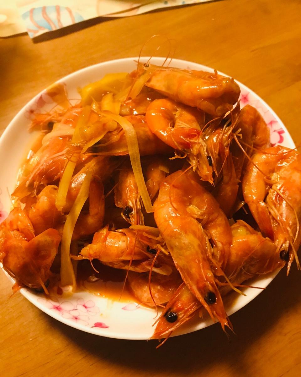 黄晓明茄汁大虾－中餐厅