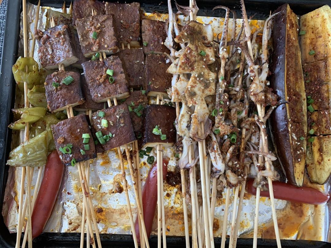 自制烤箱版烧烤，简单好吃过烧烤摊