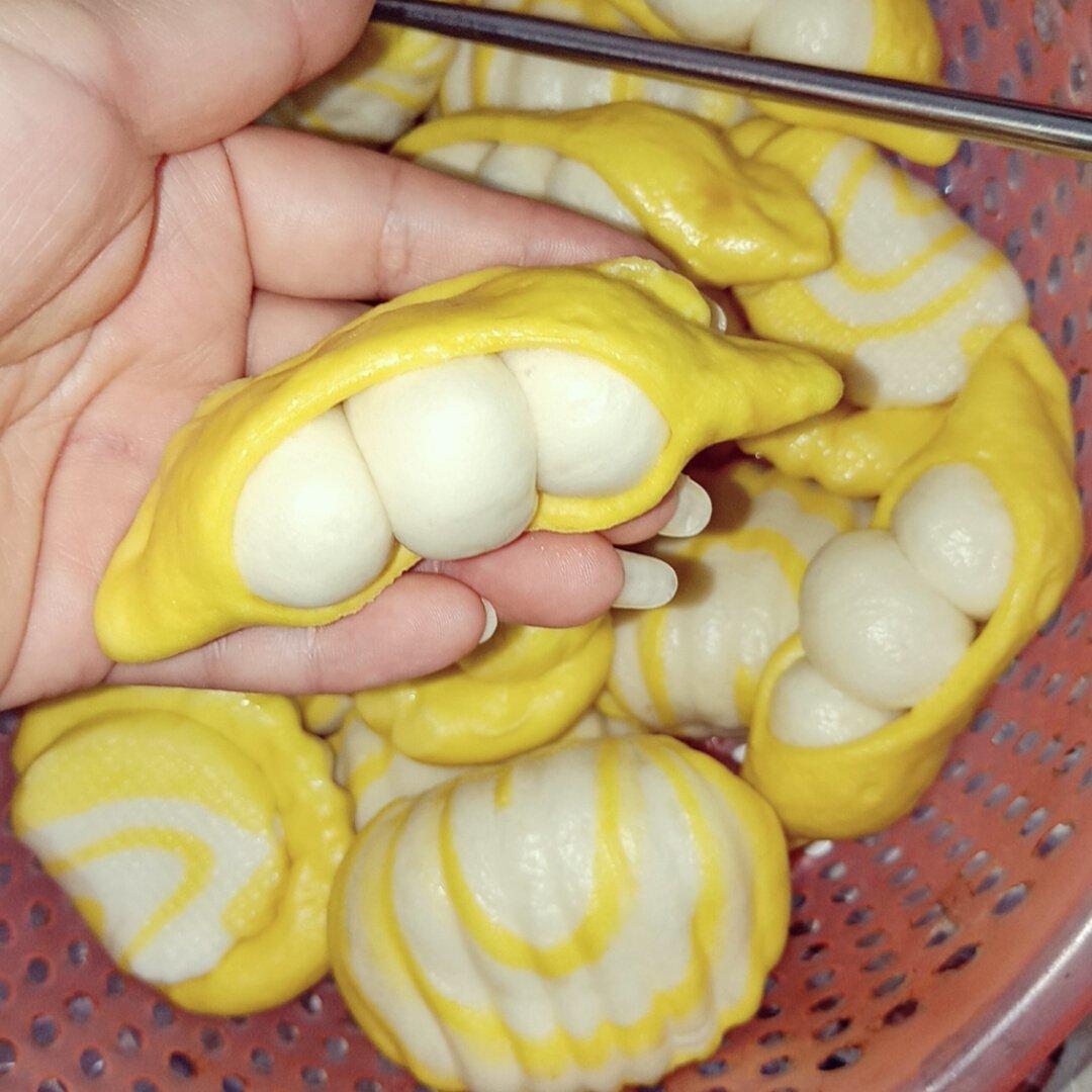 豌豆荚馒头