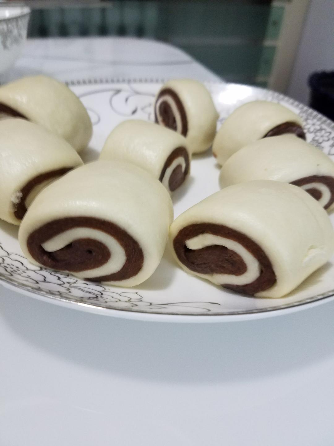 双色刀切馒头