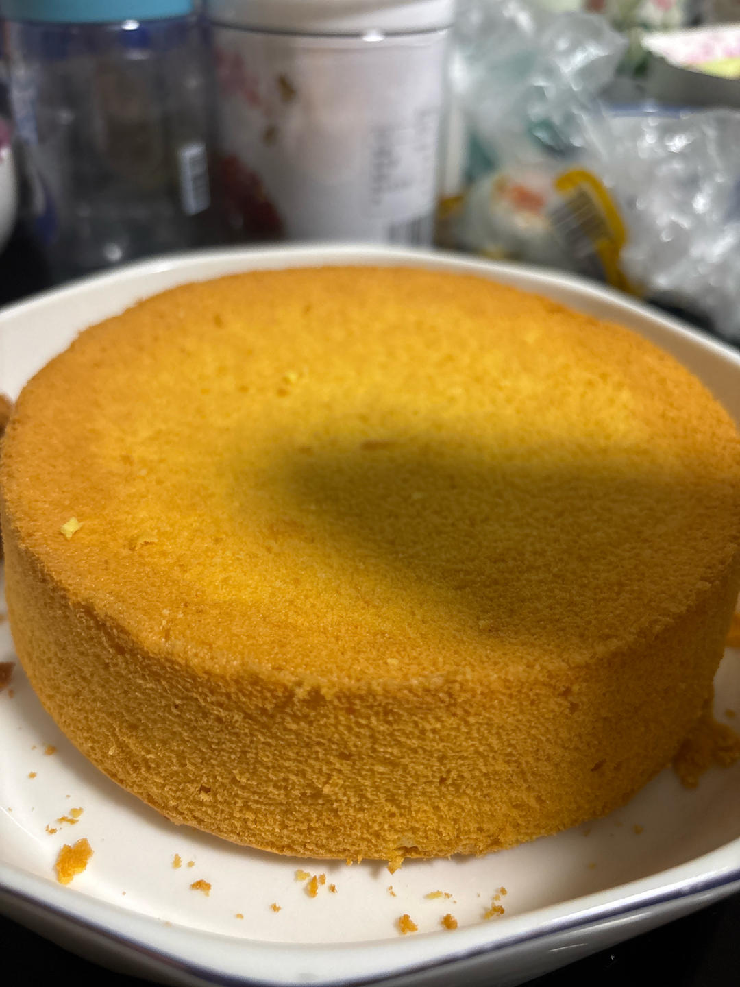 超柔软6寸戚风蛋糕(附8寸配方)零失败 超详细‼️含操作视频
