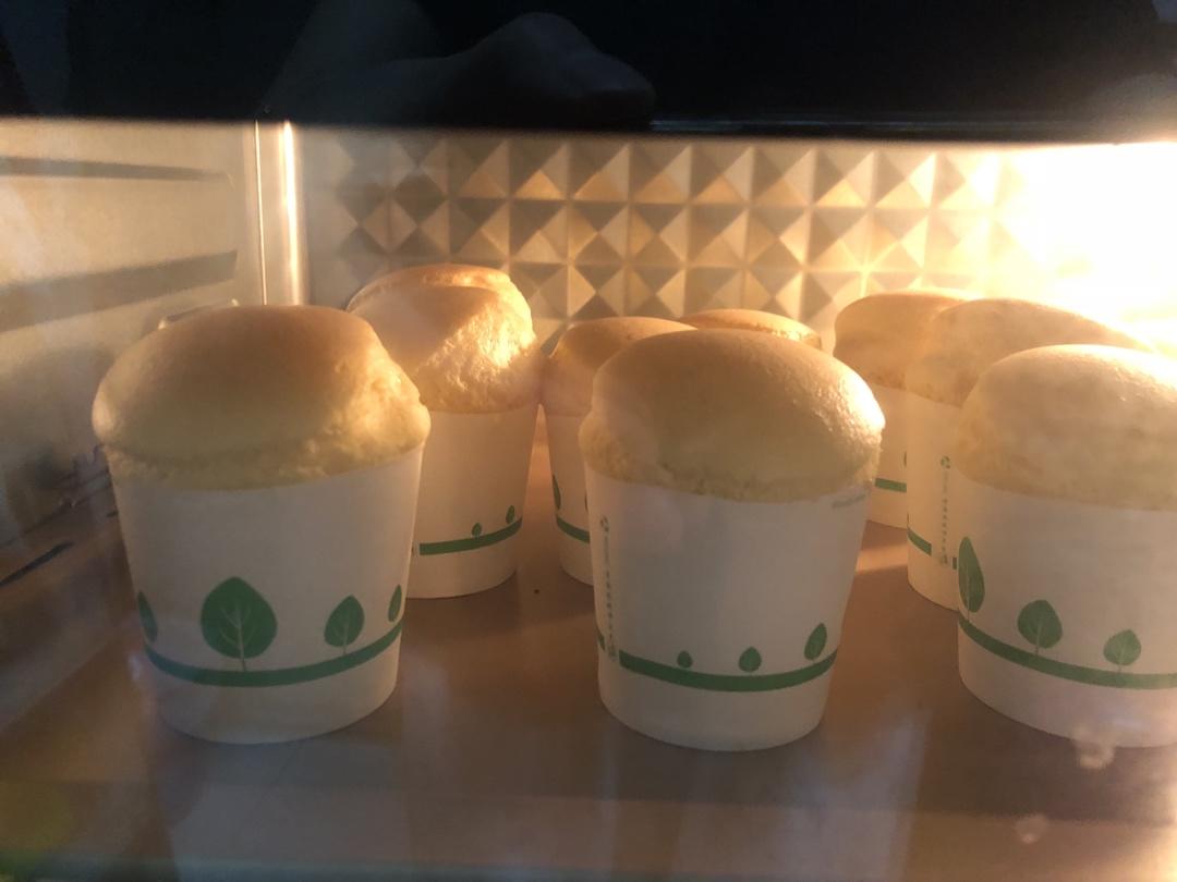 纸杯蛋糕 8寸戚风蛋糕的量
