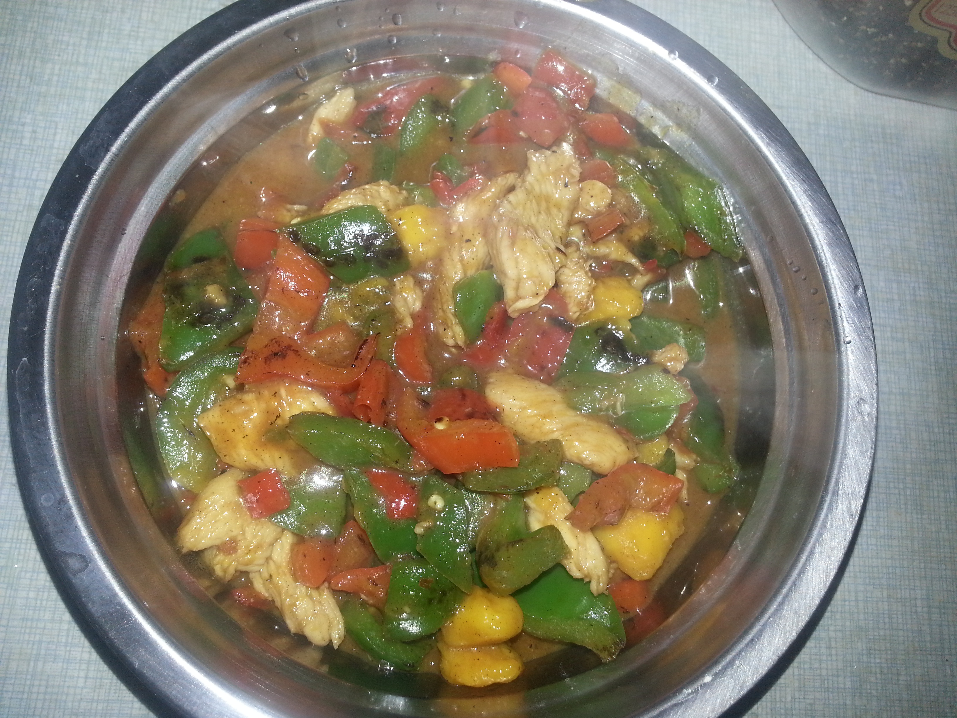 泰式甜辣鸡脯肉