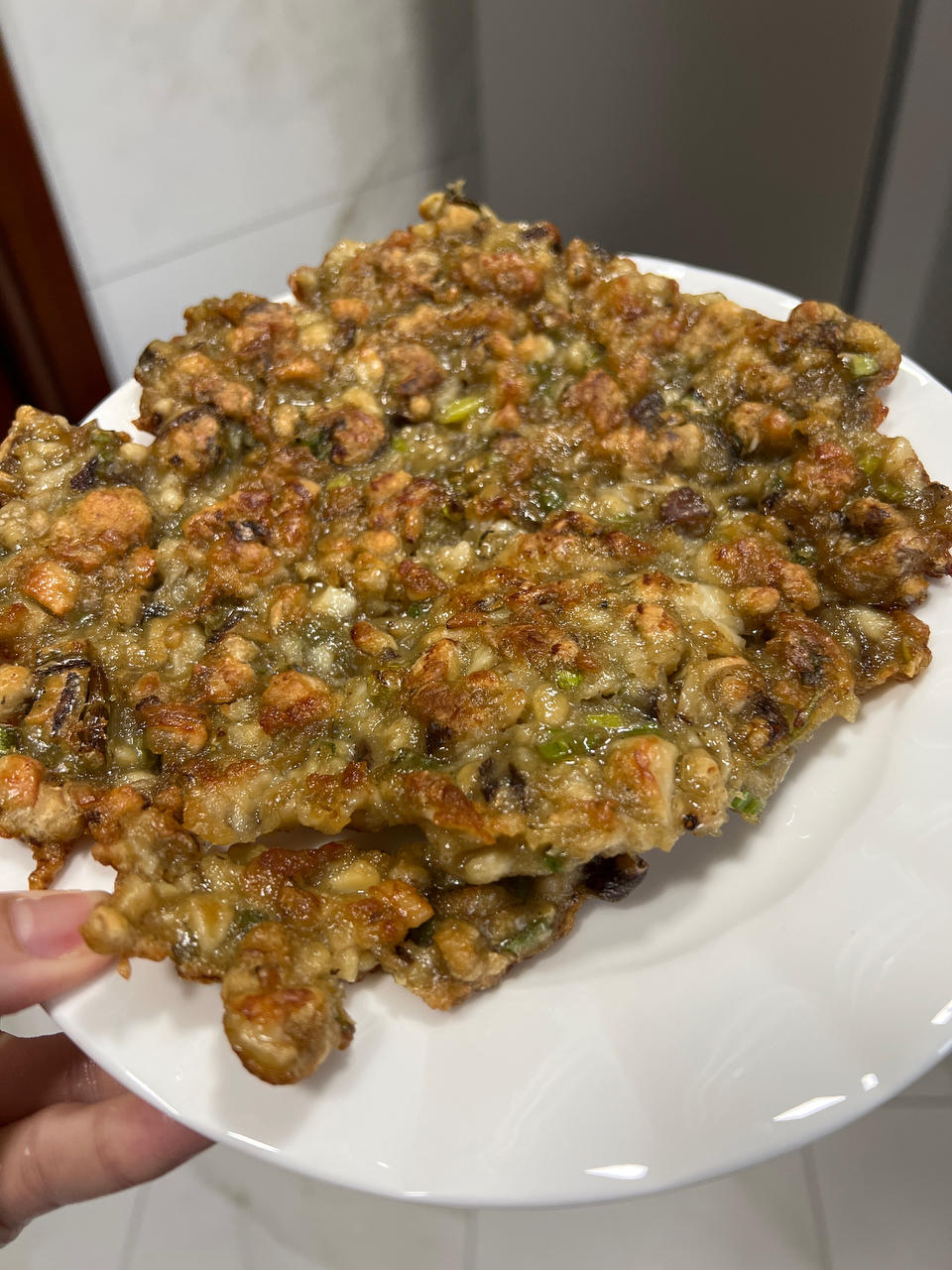 香煎蛏饼