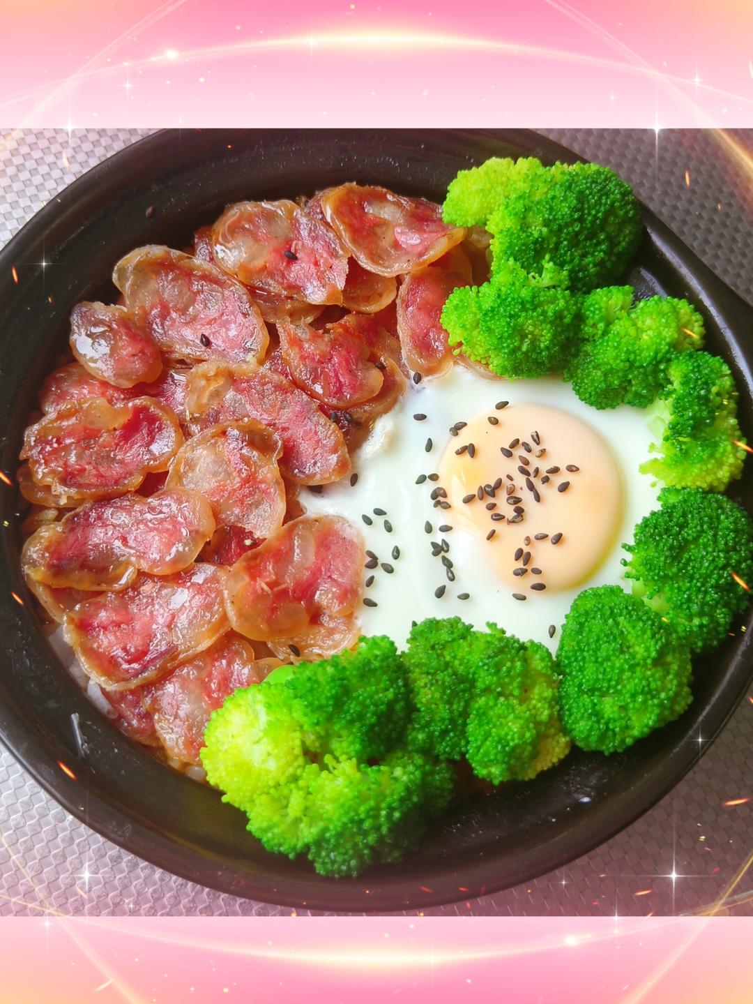 香喷喷的🍲腊肠煲仔饭（砂锅版）超简单神速