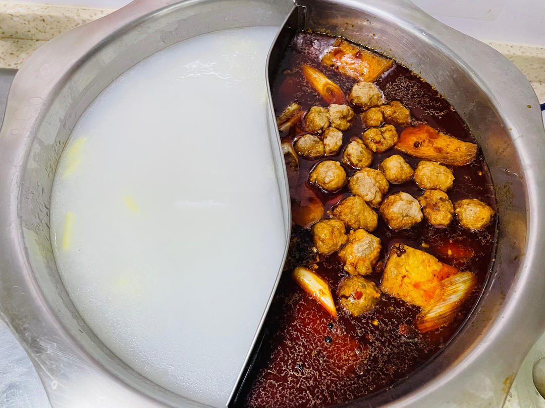 老广东冬日挚爱🔥粥底火锅（毋米粥火锅，浓稠无米粒）❗更新超快捷做法