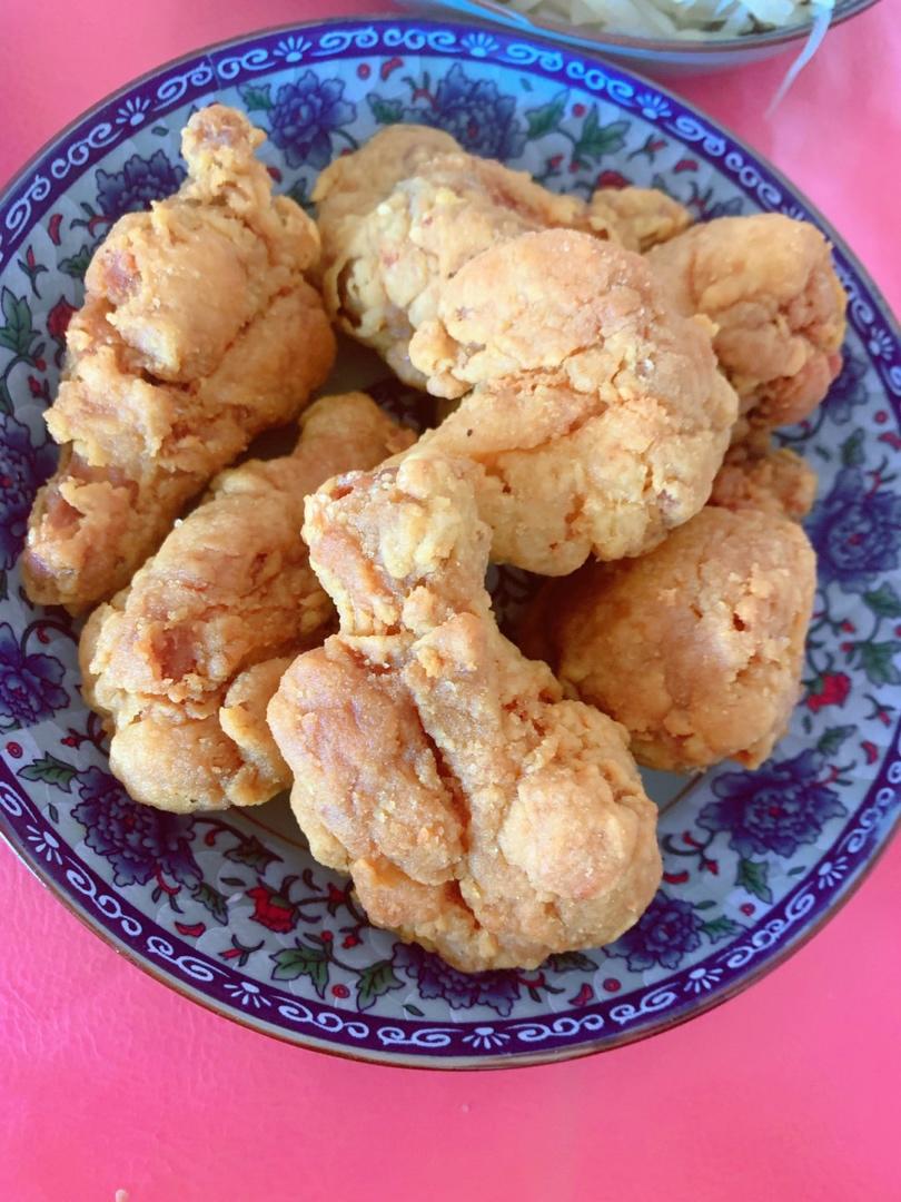 不用炸鸡粉也可以炸出酥脆炸鸡腿