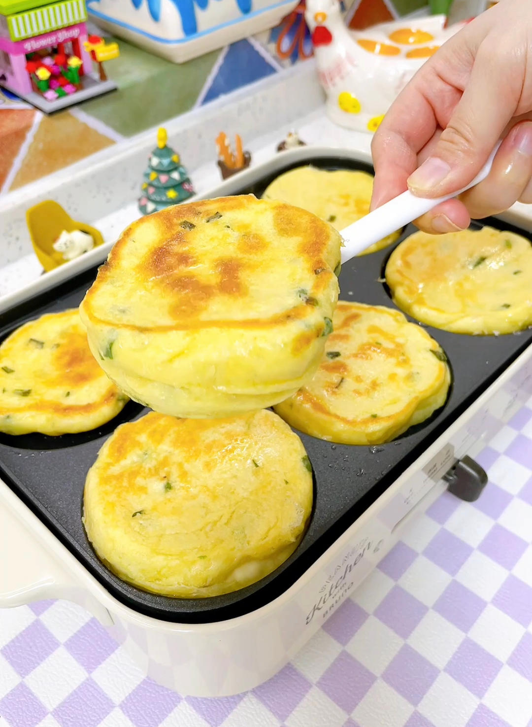 发面葱花饼的做法