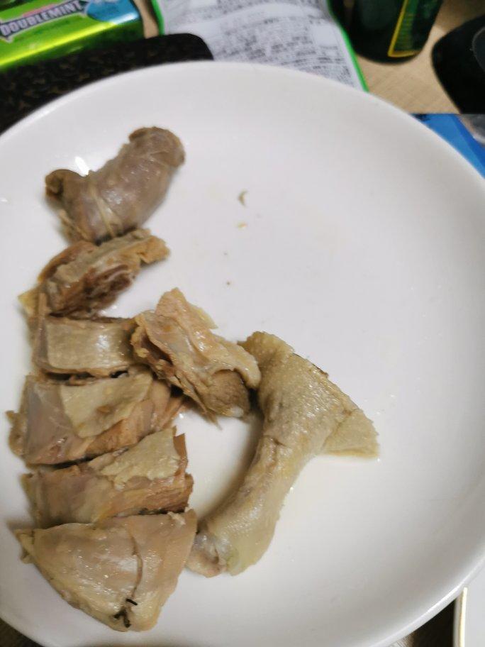 首次成功的盐水鸭腿