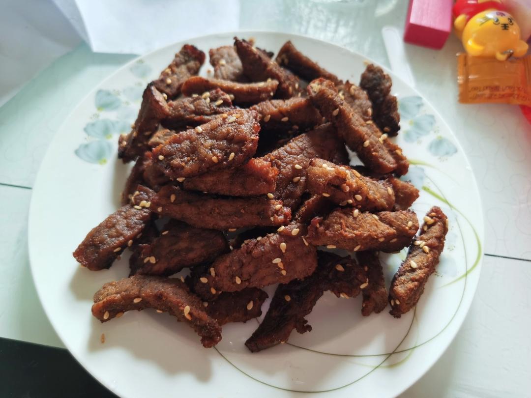 香辣手撕牛肉干