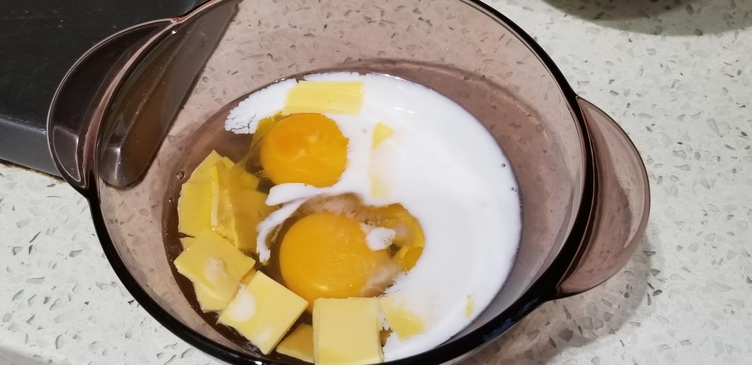 纯奶手撕吐司的做法 步骤1