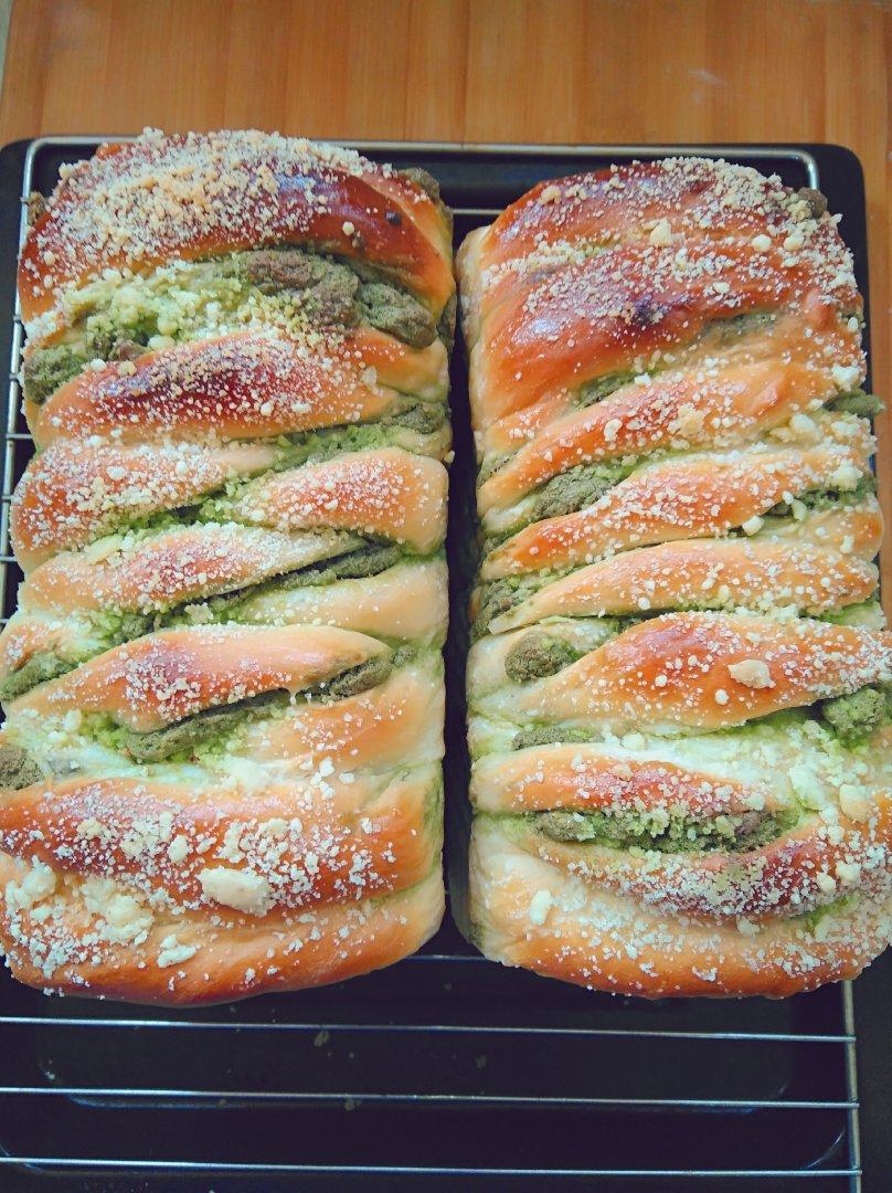 抹茶奶酥吐司