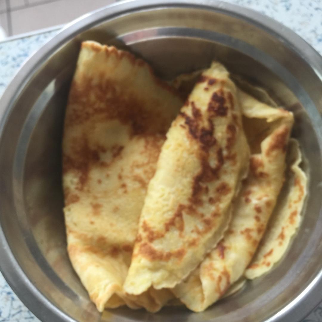 基础早餐可丽饼