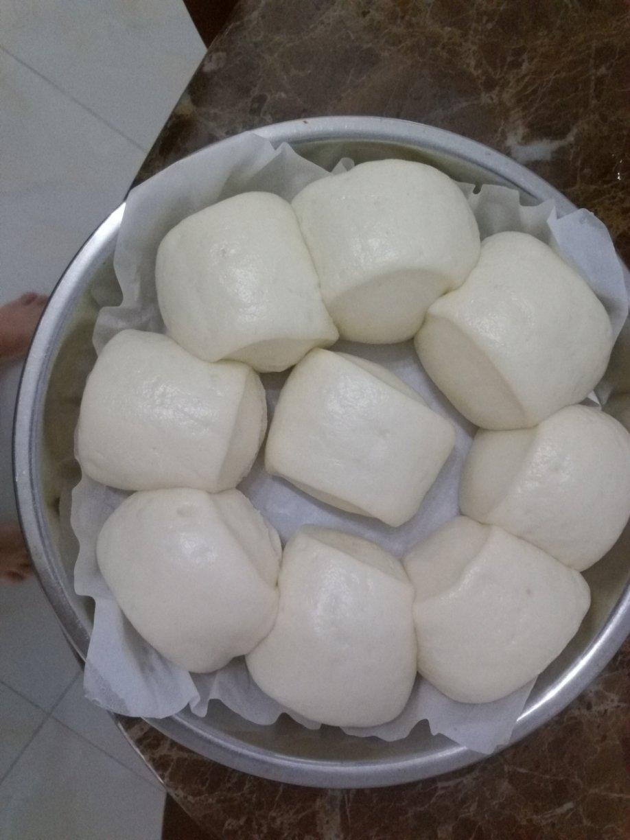 纯手工奶香馒头【无泡打粉，无添加】