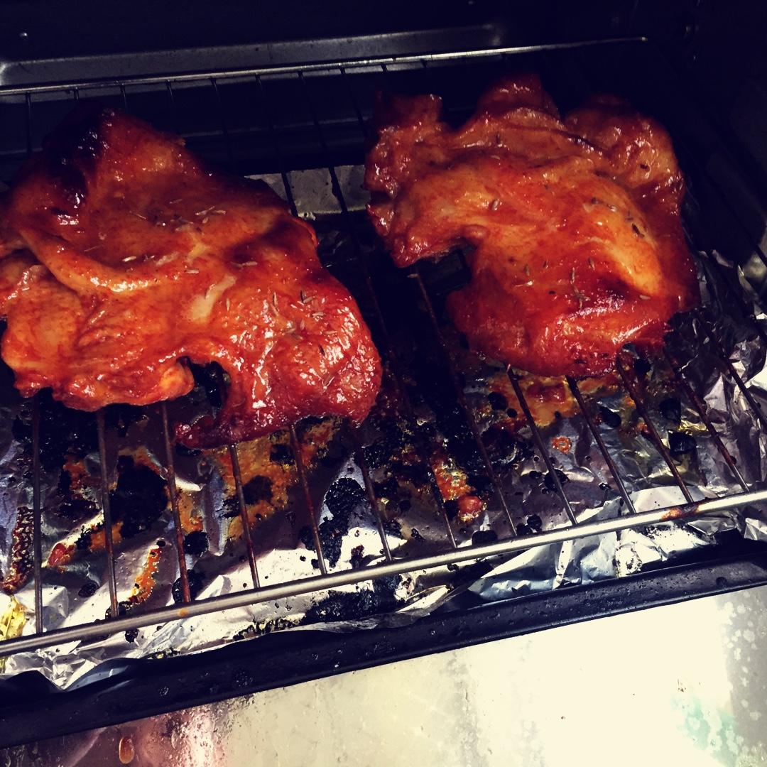 奥尔良烤鸡腿