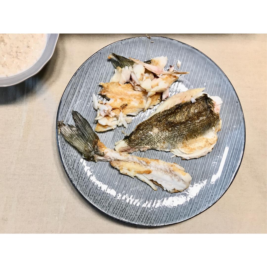 盐煎海鲈鱼（超简单懒人必备）